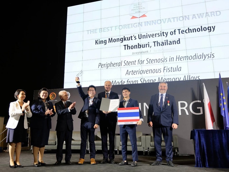 NRCT leads Thai inventors to win the highest award The Best Foreign Innovation Award from INTARG 2023 in Katowice, Poland
